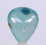 1.5Carats GRANDIDIERITE FACET BLUE Green Rare Madagascar Jewelry Pendant B909