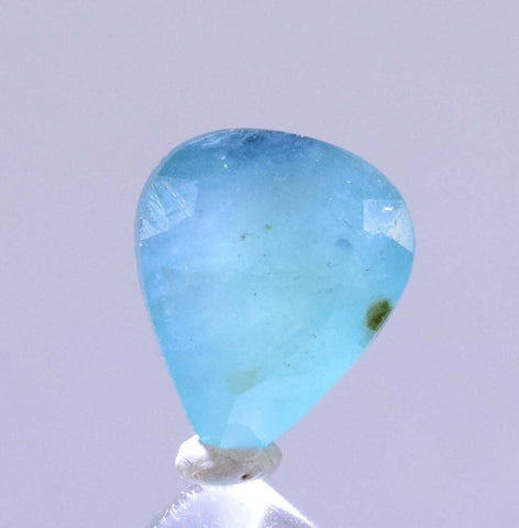 1.5Carats GRANDIDIERITE FACET BLUE Green Rare Madagascar Jewelry Pendant B909