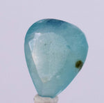 1.5Carats GRANDIDIERITE FACET BLUE Green Rare Madagascar Jewelry Pendant B909