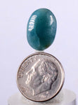 6.5Carats GRANDIDIERITE CABOCHON BLUE Green Rare Madagascar Jewelry Pendant B911