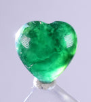 4carats GEM SILICA CHRYSOCOLLA Emeraldine Chalcedony Peru Cabochon Quartz Emerald Color Jade Color B914