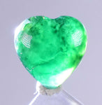 4carats GEM SILICA CHRYSOCOLLA Emeraldine Chalcedony Peru Cabochon Quartz Emerald Color Jade Color B914