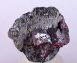 3.5cms PROUSTITE RUBY SILVER Crystals Uchucchacua Mine Peru Mineral Specimen H261