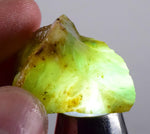 12.7grs BLUE OPAL ROUGH Peru Rough Scenic Quality Translucent Jewelry O674