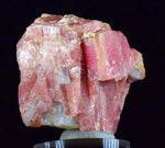 3.4cms RHODOCHROSITE RHOMBOHEDRAL QUARTZ Premium Miniature Crystals Huayllapon Pasto Bueno Mine Peru Collector Mineral Specimen R385