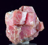 3.4cms RHODOCHROSITE RHOMBOHEDRAL QUARTZ Premium Miniature Crystals Huayllapon Pasto Bueno Mine Peru Collector Mineral Specimen R385