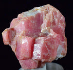 3.4cms RHODOCHROSITE RHOMBOHEDRAL QUARTZ Premium Miniature Crystals Huayllapon Pasto Bueno Mine Peru Collector Mineral Specimen R385