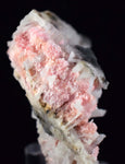 5.5cms RHODOCHROSITE RHOMBOHEDRAL QUARTZ Premium Miniature Crystals Huayllapon Pasto Bueno Mine Peru Collector Mineral Specimen R396