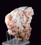 6.2cms RHODOCHROSITE RHOMBOHEDRAL QUARTZ Premium Miniature Crystals Huayllapon Pasto Bueno Mine Peru Collector Mineral Specimen R399