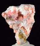 4.4cms RHODOCHROSITE RHOMBOHEDRAL QUARTZ Premium Miniature Crystals Huayllapon Pasto Bueno Mine Peru Collector Mineral Specimen R403