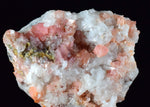 4.4cms RHODOCHROSITE RHOMBOHEDRAL QUARTZ Premium Miniature Crystals Huayllapon Pasto Bueno Mine Peru Collector Mineral Specimen R403