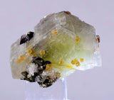 2.7cms APATITE SIDERITE QUARTZ Crystals Chalcopyrite Bornite Peru Mineral Specimen A488