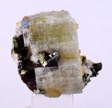 2.7cms APATITE SIDERITE QUARTZ Crystals Chalcopyrite Bornite Peru Mineral Specimen A488