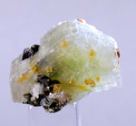 2.7cms APATITE SIDERITE QUARTZ Crystals Chalcopyrite Bornite Peru Mineral Specimen A488