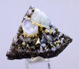 3.6cms APATITE SIDERITE QUARTZ Crystals Chalcopyrite Bornite Pyrite Peru Mineral Specimen A492