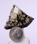 3.6cms APATITE SIDERITE QUARTZ Crystals Chalcopyrite Bornite Pyrite Peru Mineral Specimen A492