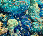 50cms MUSEUM NATURAL CHALCANTHITE  Giant Peru Copper Botryoidal Crystals Druzy Translucent Electric Blue Shiny Mineral Specimen