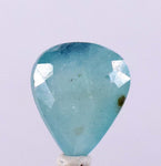 1.5Carats GRANDIDIERITE FACET BLUE Green Rare Madagascar Jewelry Pendant B909