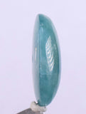 6.5Carats GRANDIDIERITE CABOCHON BLUE Green Rare Madagascar Jewelry Pendant B911