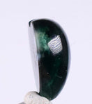 4carats GEM SILICA CHRYSOCOLLA Emeraldine Chalcedony Peru Cabochon Quartz Emerald Color Jade Color B914