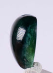 4carats GEM SILICA CHRYSOCOLLA Emeraldine Chalcedony Peru Cabochon Quartz Emerald Color Jade Color B914