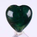 4carats GEM SILICA CHRYSOCOLLA Emeraldine Chalcedony Peru Cabochon Quartz Emerald Color Jade Color B914