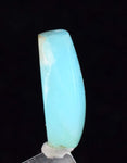 8carats BLUE OPAL CABOCHON Pendant Wire Wrap Caribean Turquoise Color Peru B916
