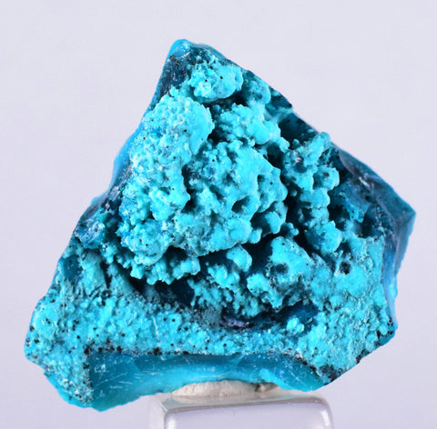 2.9cms BLUE MALACHITE BOTRYOIDAL Peru Crystals Grape Spheres Shiny Sparkling Translucent New Find Stalactite Others Minerals Specimensn U431