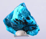 2.9cms BLUE MALACHITE BOTRYOIDAL Peru Crystals Grape Spheres Shiny Sparkling Translucent New Find Stalactite Others Minerals Specimensn U431