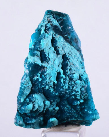 3.5cms BLUE MALACHITE BOTRYOIDAL Peru Crystals Grape Spheres Shiny Sparkling Translucent New Find Stalactite Others Minerals Specimensn U433
