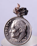 1cms NATIVE SILVER WIRES Peru Uchuchaccua Mine 2000 Discovery Mineral Specimen H273