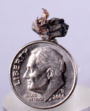 1cms NATIVE SILVER WIRES Peru Uchuchaccua Mine 2000 Discovery Mineral Specimen H273