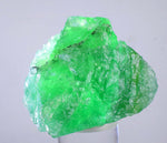 6.3cms EMERALD GREEN FLUORITE Blue Peru Huanzala Mine New Find Rare Gemmy Shiny Crystals Collector Mineral Specimen K70