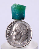 4.5carats GEM SILICA CHRYSOCOLLA Emeraldine Chalcedony Free Form Lily Mine Scenic Quartz Malachite Peru Emerald Color Jade Color BE924