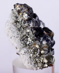 4.7cms SPHALERITE QUARTZ PYRITE Crystals Mineral Specimen Peru Collector M200