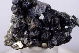 4.7cms SPHALERITE QUARTZ PYRITE Crystals Mineral Specimen Peru Collector M200