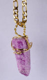 3.1 cms RUBY CRYSTAL CORUNDUM Pendant Necklace Wire Wrapping Jewelry Handicraft Natural Rough Red Tanzania Mineral Specimen J533