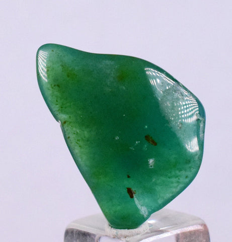 11.5 carats GEM SILICA CHRYSOCOLLA Chalcedony Lily Mine Peru Tumbled Quartz B932