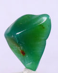 11.5 carats GEM SILICA CHRYSOCOLLA Chalcedony Lily Mine Peru Tumbled Quartz B932