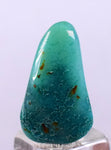10 carats GEM SILICA CHRYSOCOLLA Chalcedony Lily Mine Peru Tumbled Quartz B934