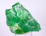 6.3cms EMERALD GREEN FLUORITE Blue Peru Huanzala Mine New Find Rare Gemmy Shiny Crystals Collector Mineral Specimen K70
