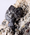 6.6cms PROUSTITE RUBY SILVER Acanthite Crystals Uchucchacua Mine Peru Mineral Specimen H279