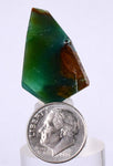 32carats GEM SILICA CHRYSOCOLLA Emeraldine Chalcedony Free Form Lily Mine Scenic Quartz Malachite Peru Emerald Color Jade Color BE926