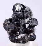 3.4cms SPHALERITE QUARTZ PYRITE Crystals Mineral Specimen Peru Collector M203