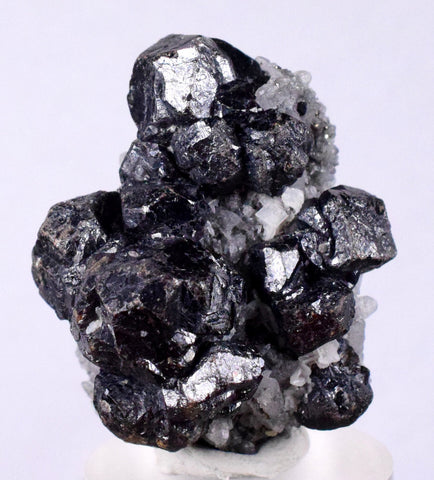 3.4cms SPHALERITE QUARTZ PYRITE Crystals Mineral Specimen Peru Collector M203