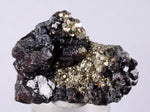 3.9cms SPHALERITE PYRITE Crystals Mineral Specimen Peru Collector M205