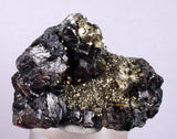3.9cms SPHALERITE PYRITE Crystals Mineral Specimen Peru Collector M205