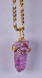 3.1 cms RUBY CRYSTAL CORUNDUM Pendant Necklace Wire Wrapping Jewelry Handicraft Natural Rough Red Tanzania Mineral Specimen J533