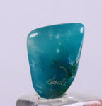6.5 carats GEM SILICA CHRYSOCOLLA Chalcedony Lily Mine Peru Tumbled Quartz B931