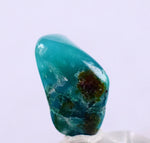 6.5 carats GEM SILICA CHRYSOCOLLA Chalcedony Lily Mine Peru Tumbled Quartz B931